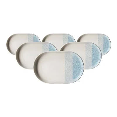 Ritzenhoff & Breker Servierplatten Trio 20 x 13 cm 6er Set