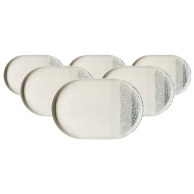Ritzenhoff & Breker Servierplatten Trio 30 x 20 cm 6er Set