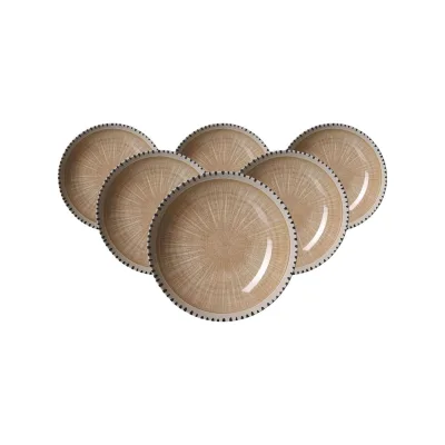 Ritzenhoff & Breker Suppenteller Natura ø 21 cm 6er Set