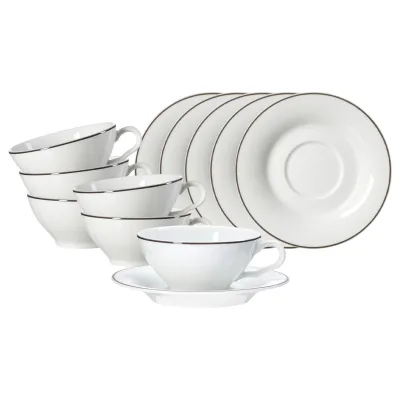 Ritzenhoff & Breker Teetassen mit Untertassen Ostfriese 100 ml 6er Set