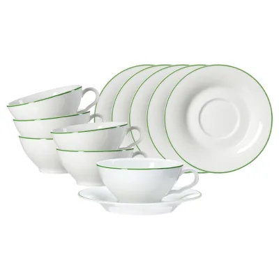 Ritzenhoff & Breker Teetassen mit Untertassen Ostfriese 100 ml 6er Set
