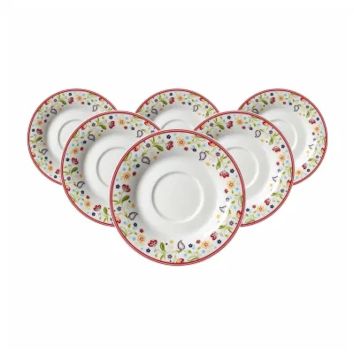 Ritzenhoff & Breker Teeuntertassen Shanti Ostfriese ø 12,5 cm 6er Set