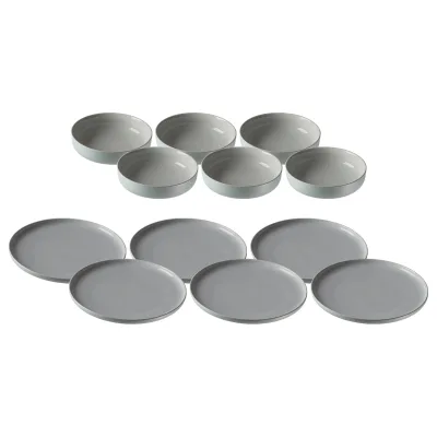 Ritzenhoff & Breker Teller und Schalenset Jasper 12er Set
