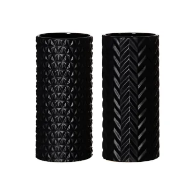 Ritzenhoff & Breker Vasen Raute & Zick Zack 25 cm 2er Set