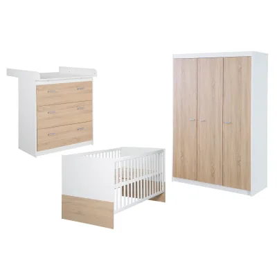 Roba Babyzimmer-Set Mehrfarbig 76x80x142 cm