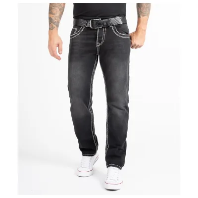 Rock Creek Jeans Comfort Fit dicke Nähte Loose Fit