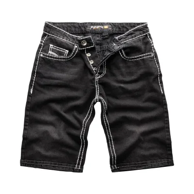 Rock Creek Shorts Jeansshorts dicke Naht Regular Fit