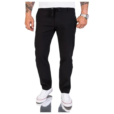 Rock Creek Stoffhose Leinen Hose Regular Fit