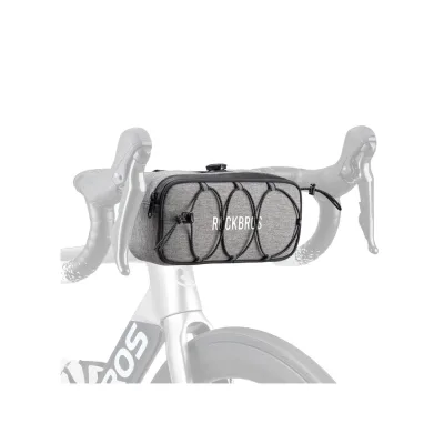 Rockbros TL001 ROAD TO SKY Lenkertasche 1,9L wasserdicht Grau