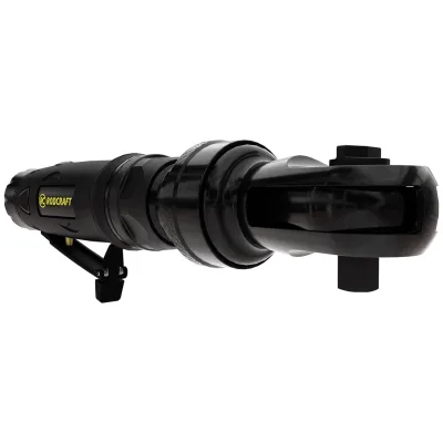 Rodcraft Druckluft-Ratschenschrauber RC3288 mit flexiblem Kopf (3 Positionen: gerade, 30° nach oben/ unten), Vierkant 3/8, max. Drehmoment 80 Nm