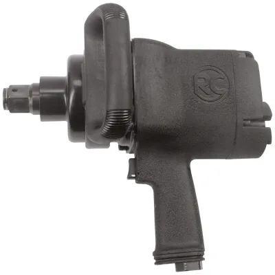 Rodcraft Druckluft-Schlagschrauber RC2426, Vierkant 1, max. Lösemoment 2450 Nm, 3200 U/Min, lange Spindel, 3+3-stufige Leistungsregulierung, L/R-Umsc