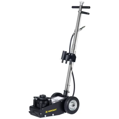 Rodcraft Lufthydraulischer Wagenheber bis 20 Tonnen Hubkraft, Min./Max. Höhe: 210 mm/ 435 mm, Gewicht: 49 kg