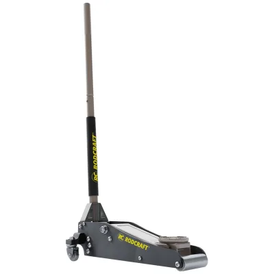 Rodcraft Rangier-Wagenheber bis 1.5 Tonnen Hubkraft, min. Höhe 90 mm, max. Höhe 358 mm, Chassis Länge 485 mm, nur 14,3 kg Gewicht, aus Aluminium
