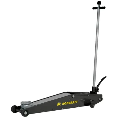 Rodcraft Rangier-Wagenheber bis 2 Tonnen Hubkraft, min. Höhe 135 mm, max. Höhe 800 mm, Chassis Länge 1340 mm, 58 kg Gewicht,
