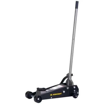Rodcraft Rangier-Wagenheber mit 3 Tonnen Hubkraft, min. Höhe 145 mm, max. Höhe 490 mm, Chassis Länge 650 mm, 41,5 kg Gewicht,