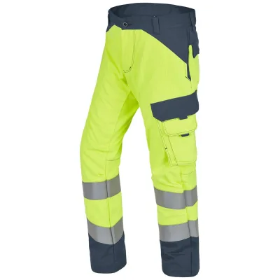 Rofa Multiseven Bundhose 4552381 Gr. 60 leuchtgelb-grau