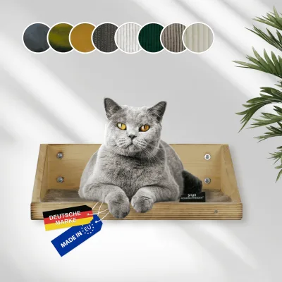 Rohrschneider Wandmulde geflammt+ Stoffeinlage Cord breit taupe