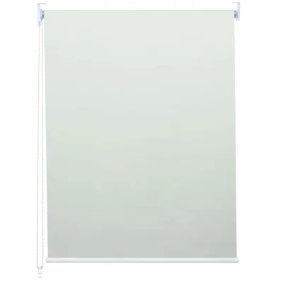 Rollo MCW-D52, Fensterrollo Seitenzugrollo Jalousie, Sonnenschutz Verdunkelung blickdicht 110x160cm ~ creme