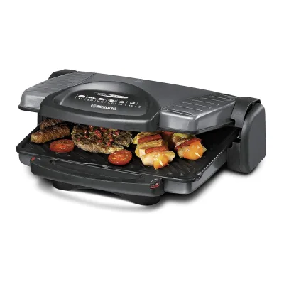 Rommelsbacher KG 1800 Kontaktgrill  anthrazit