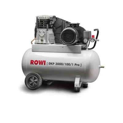 ROWI Kompressor ölgeschmiert 3000 W, 100 Liter - DKP 3000/100/1 Pro