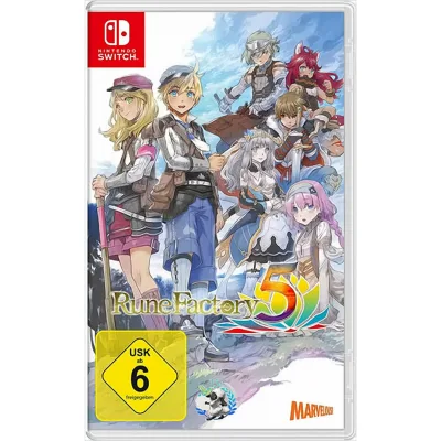 Rune Factory 5 SWITCH multilingual