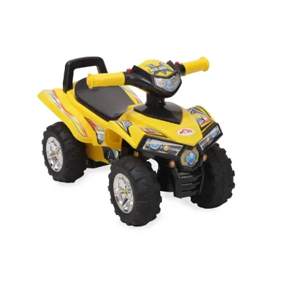 Rutschauto ATV 551 ab 1 Jahr mit Musikfunktion, Hupe, Quad Design gelb