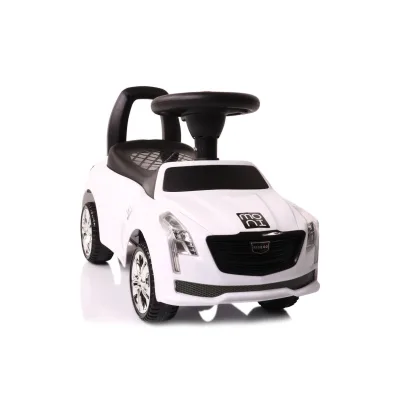 Moni Rutschauto Leopard JY-Z01D mit Musikfunktion, ab 18 Monate bis 25 kg weiß