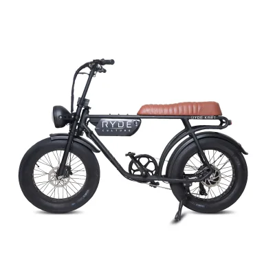 Ryde Culture Lifestyle E-Bike Vintage Brown RydeKart250