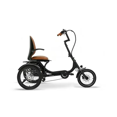 SachsenRAD E-Dreirad T6 Comfort mit Sitz und Alarmanlage