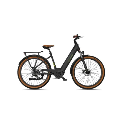 SachsenRAD E-SUV CityBike C5 Centro mit Diebstahlsicherung schwarz