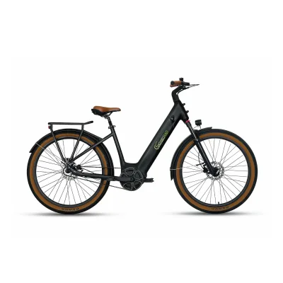 SachsenRAD E-SUV CityBike C5R Centro mit Riemenantrieb, Diebstahlsicherung, Mittelmotor,  tiefem Einstieg, ATB All Terrain E-Bike,  Elektrofahrrad