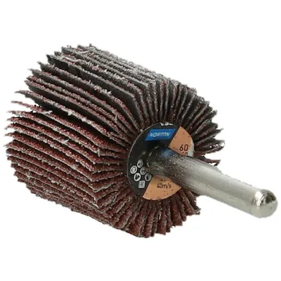Saint Gobain Norton Clipper Fächerschleifer mit Schaft R207Plus 30x30x6 P60
