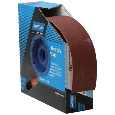 Saint Gobain Norton Clipper Sparrolle R222 50 mmx25 m P180