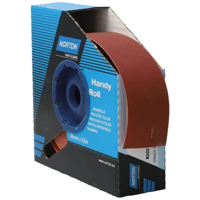 Saint Gobain Norton Clipper Sparrolle R222 50 mmx25 m P320