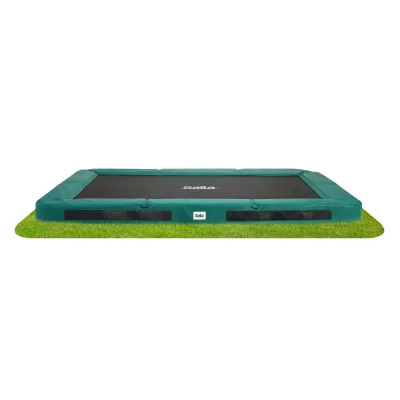 Salta Bodentrampolin Premium Ground Sports  - rechteckig - 366 x 244 cm - Grün