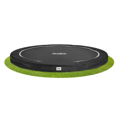 Salta Premium Bodentrampolin Ground Sports - rund - Ø305 cm - Schwarz