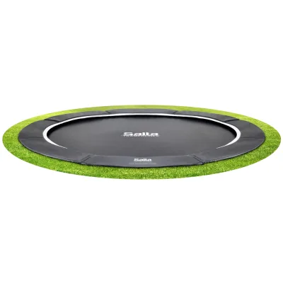 Salta Royal Baseground - rund - Ø427cm - 14ft - Schutzrand Schwarz