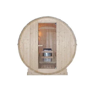Sanotechnik Saunafass Tromsö L Fichte 180x191.5x189 cm