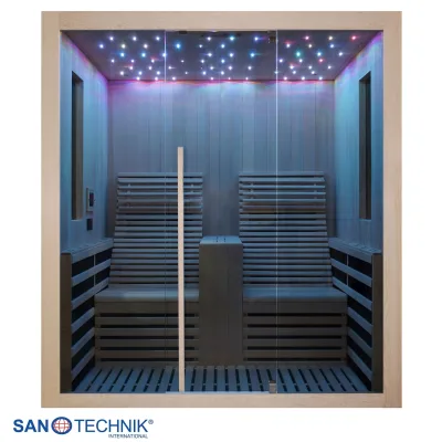 Sanotechnik Infrarotkabine Carbon 2 Natur 180x195x150 cm