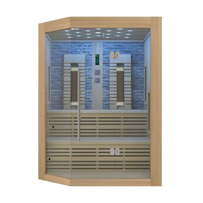 Sanotechnik Infrarotkabine Natur 160x210x160 cm