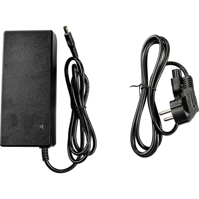 Sans SSLC084V42M Ladegerät Akku E Bike Fahrrad Lithium-Ionen Batterien 42V Koax Fahrradakku Ladegerät Netzstecker