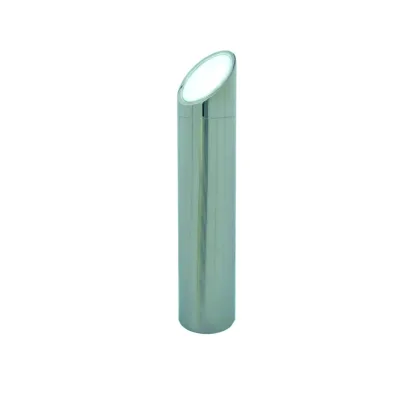 Schanksäule, Modell „Tower“, mit Beleuchtung, matt gebürstet, 1-leitig - 80 mm Ø
