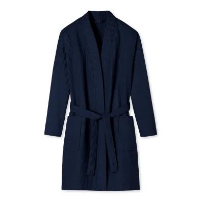 Schiesser Damen Bademantel Elegant Kimono 1er Pack