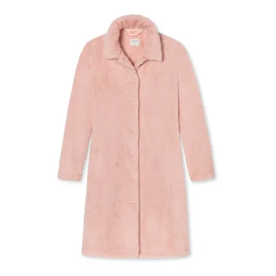 Schiesser Damen Bademantel Teddy Fleece 1er Pack