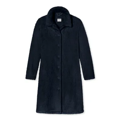Schiesser Damen Bademantel Teddy Fleece 1er Pack
