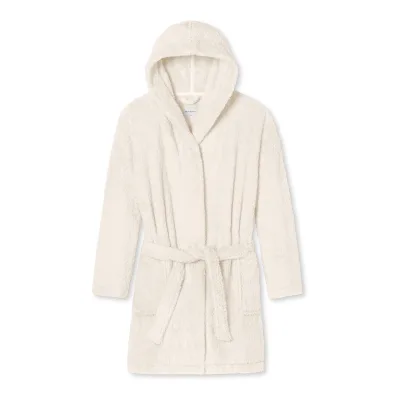 Schiesser Damen Bademantel Teddy Fleece 1er Pack