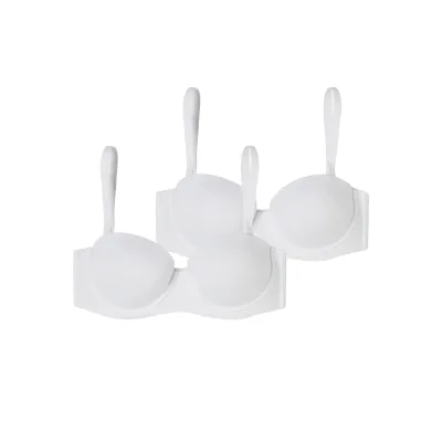 Schiesser Damen Bügel-BH Bandeau mit Schale - Unique Micro 2er Pack