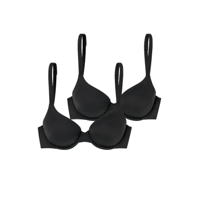 Schiesser Damen Bügel-BH BH mit Schale - Unique Micro 2er Pack