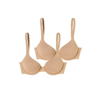 Schiesser Damen Bügel-BH BH mit Schale - Unique Micro 2er Pack