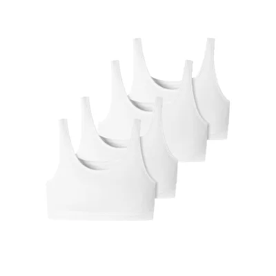 Schiesser Damen Bustier 95/5 Cotton 4er Pack